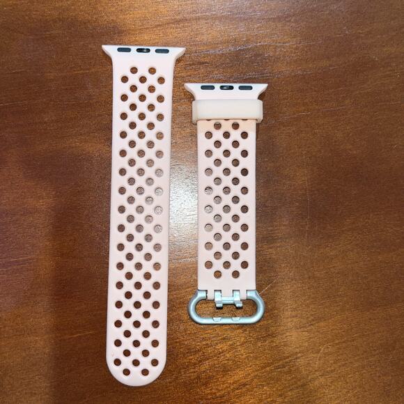 Silicone Band fits Apple Watch Hole Lattice 38/40/41 Series 456789 SE - Picture 2 of 3